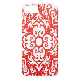 Beautiful Red Mandala Art Case-Mate iPhone Case