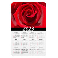 Beautiful Red Rose | 2023 Floral Calendar