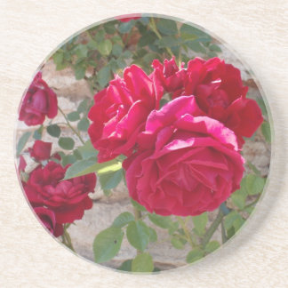 Beautiful Red Rose Coaster