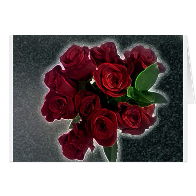 BEAUTIFUL RED ROSES (Front Horizontal)