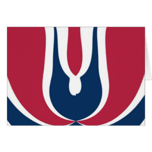 Beautiful Red, White, Blue Texture Colour Abstract