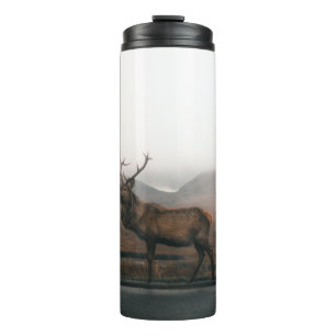 BEAUTIFUL REINDEER THERMAL TUMBLER