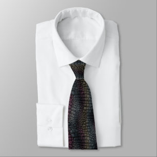 Beautiful Retirement Gifts Crocodile Skin  Tie