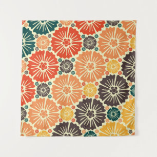 Beautiful retro art nouveau tapestry