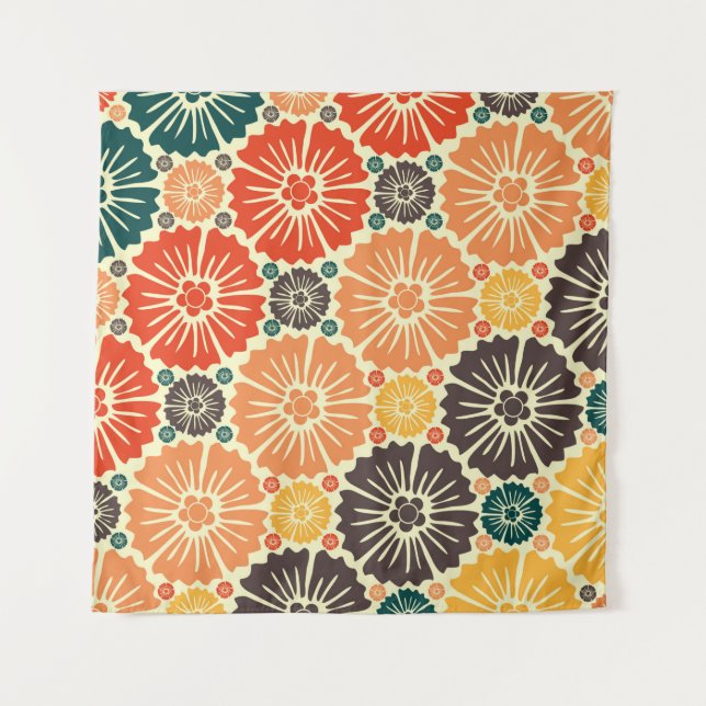 Beautiful retro art nouveau tapestry (Front)