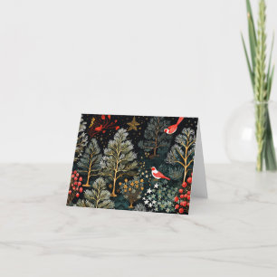 Beautiful Retro Christmas Card