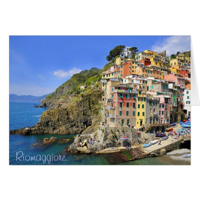 Beautiful Riomaggiore, Cinqueterre (Front Horizontal)