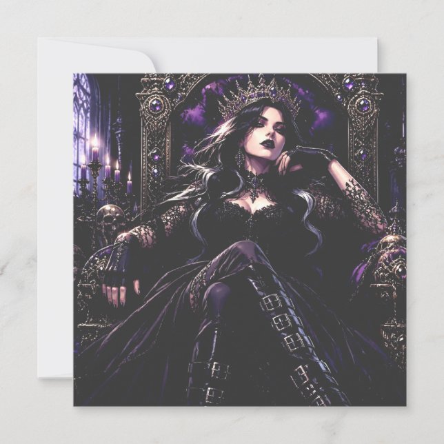 Beautiful Romantic Gothic Queen (Front)