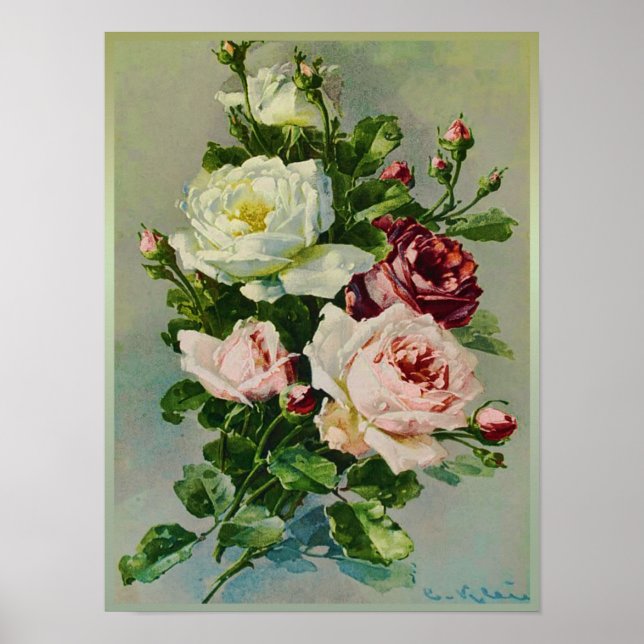 Beautiful Rose Bouquet by Catherine Klein Poster (Front)