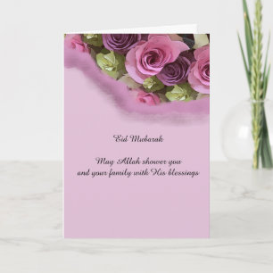 Beautiful rose design card