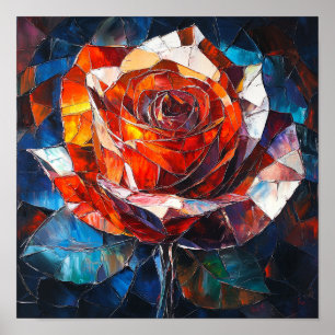 Beautiful Rose Floral Art Room Decor