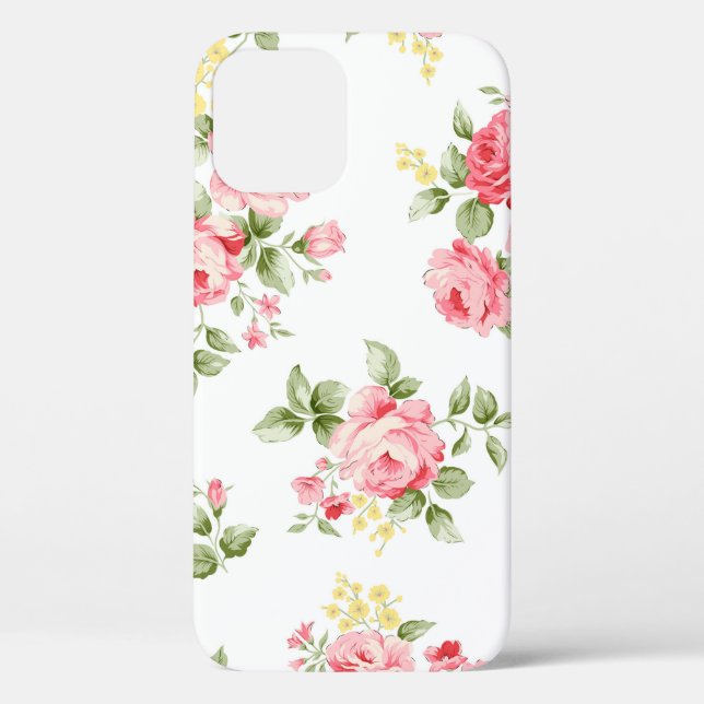 Beautiful rose flower pattern, little floral bouqu Case-Mate iPhone case (Back)