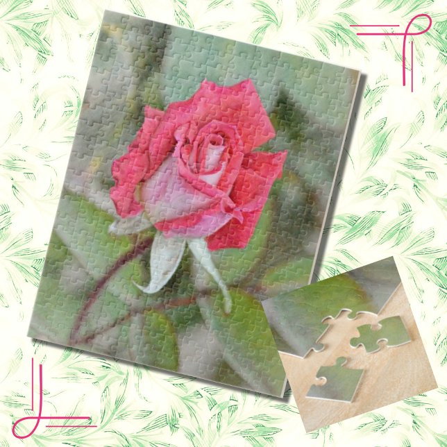 Beautiful Rose in Nature Flower Art Puzzle (Creator Uploaded)