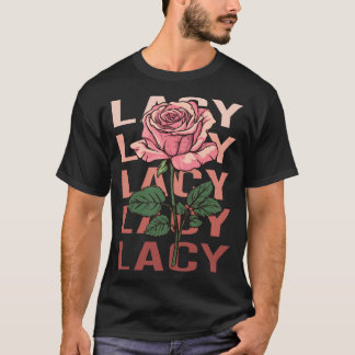 Beautiful Rose - Lacy Name T-Shirt