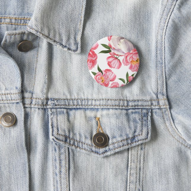 Beautiful Roses 6 Cm Round Badge (In Situ)