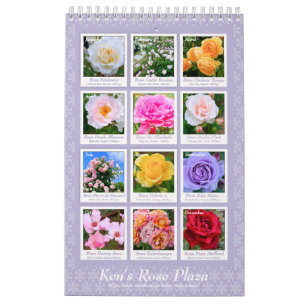 Beautiful Roses Calendar Cタイプ カレンダー