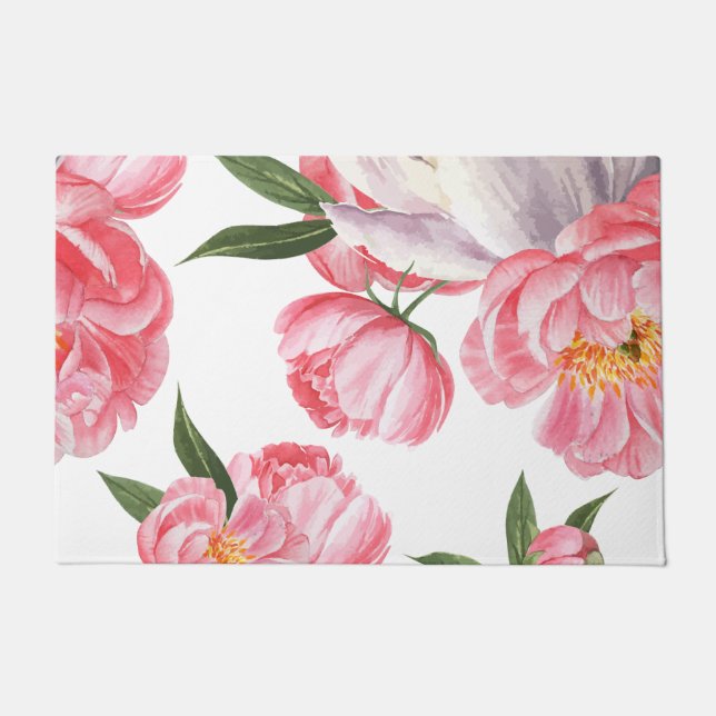 Beautiful Roses Doormat (Front)