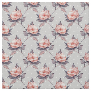 Beautiful roses fabric