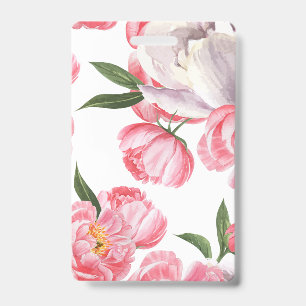 Beautiful Roses ID Badge