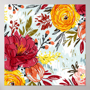 Beautiful Roses Poster