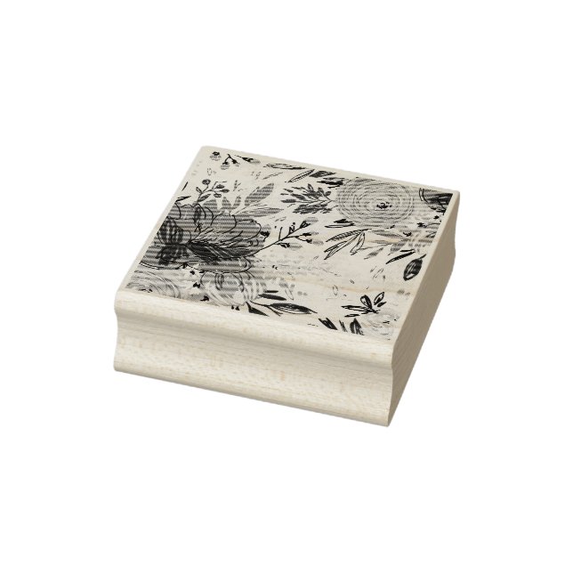 Beautiful Roses Rubber Stamp (Stamp)