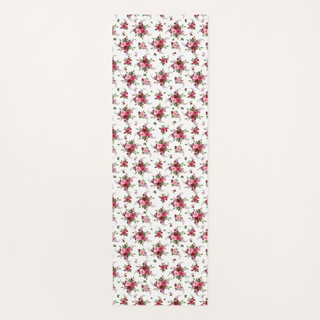 Beautiful Roses Yoga Mat (Front)