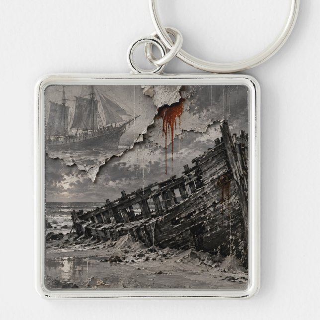 Beautiful Ruin Key Ring (Front)