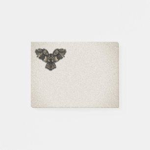 Beautiful Rustic Owl Post-it Notes