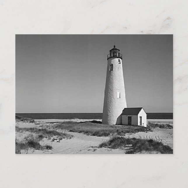 Beautiful Rustic Vintage Lighthouse Photos Postcard (Front)