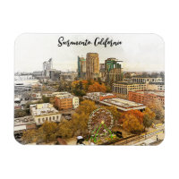 Beautiful Sacramento California City View