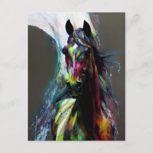 Beautiful Saddlebred Horse Postcard