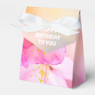 Beautiful Sakura Cherry Blossoms Favour Box