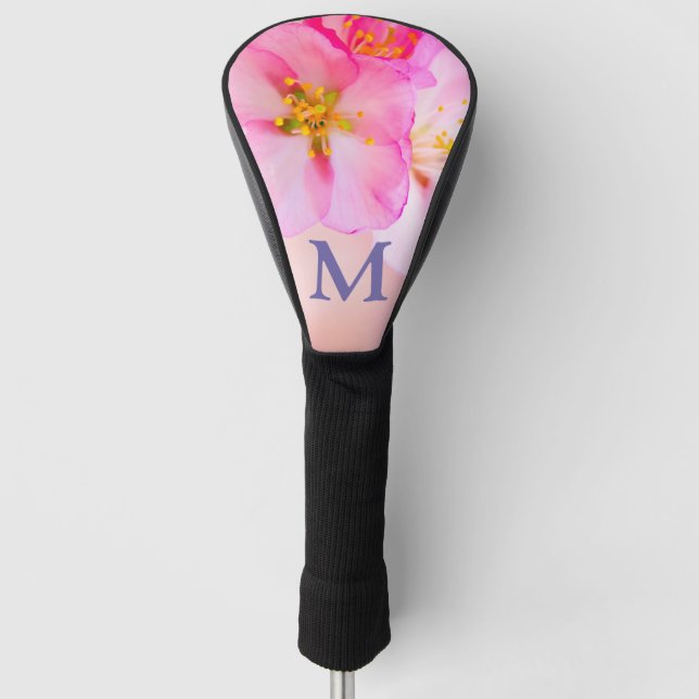 Beautiful Sakura Cherry Blossoms Golf Head Cover (Front)