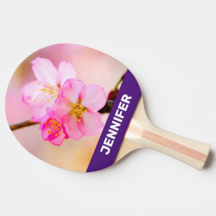 Beautiful Sakura Cherry Blossoms Ping Pong Paddle