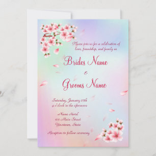 Beautiful Sakura Invitation