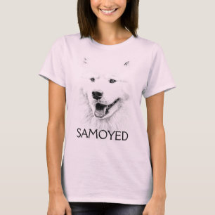Beautiful Samoyed dog art T-Shirt