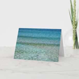 Beautiful Sandy Beach Card