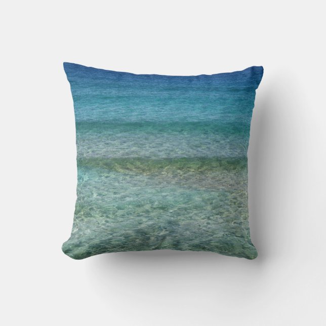 Beautiful Sandy Beach Cushion (Front)