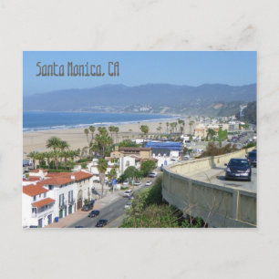 Beautiful Santa Monica Postcard! Postcard