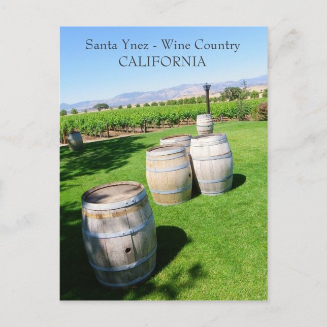 Beautiful Santa Ynez Postcard! Postcard (Front)