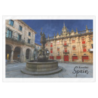 Beautiful Santiago De Compostela Spain