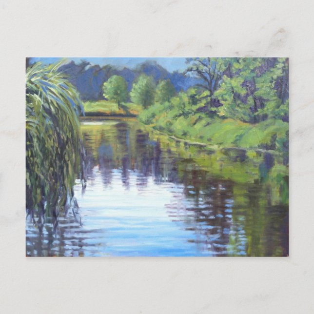 Beautiful Scene in St Louis Forest Park Postcard (Front)