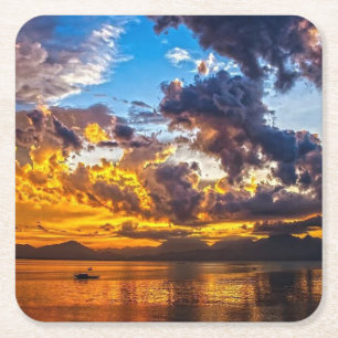 Beautiful Scenery Coaster Set