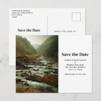 Beautiful Scenic Nature Photo Save the Date