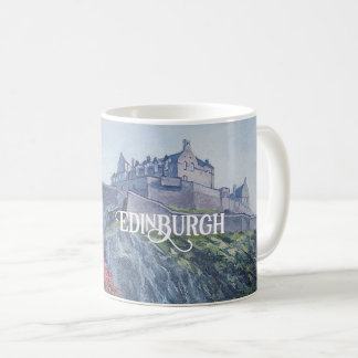 Beautiful Scotland Edinburgh Castle fine art  Coffee Mug