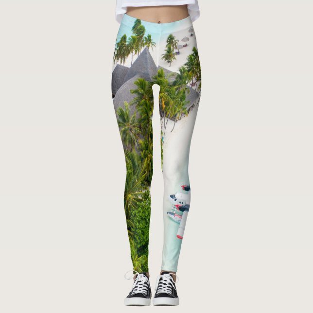 Beautiful Sea Animals Leggings (Front)