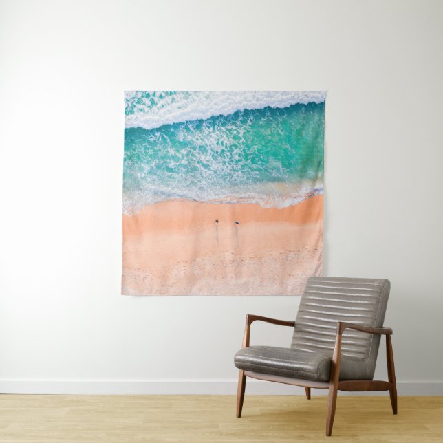 Beautiful Sea Beach Tapestry (In Situ)