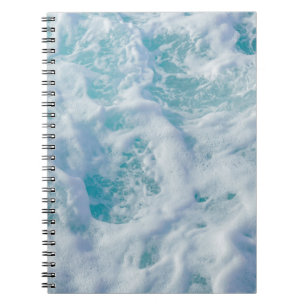 beautiful sea foam notebook