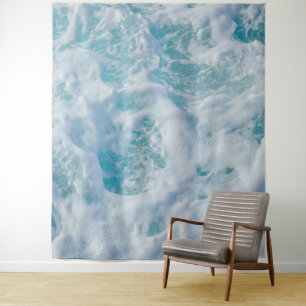 beautiful sea foam tapestry