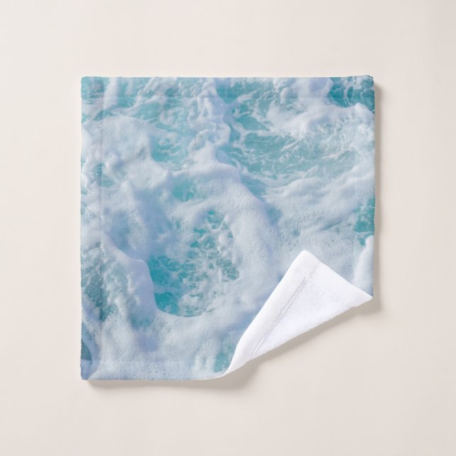 beautiful sea ​​foam wash cloth (Wash Cloth)